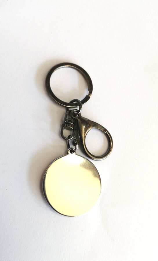 Atslēgu piekariņš ar organisko stilku - zelta- Lūsis